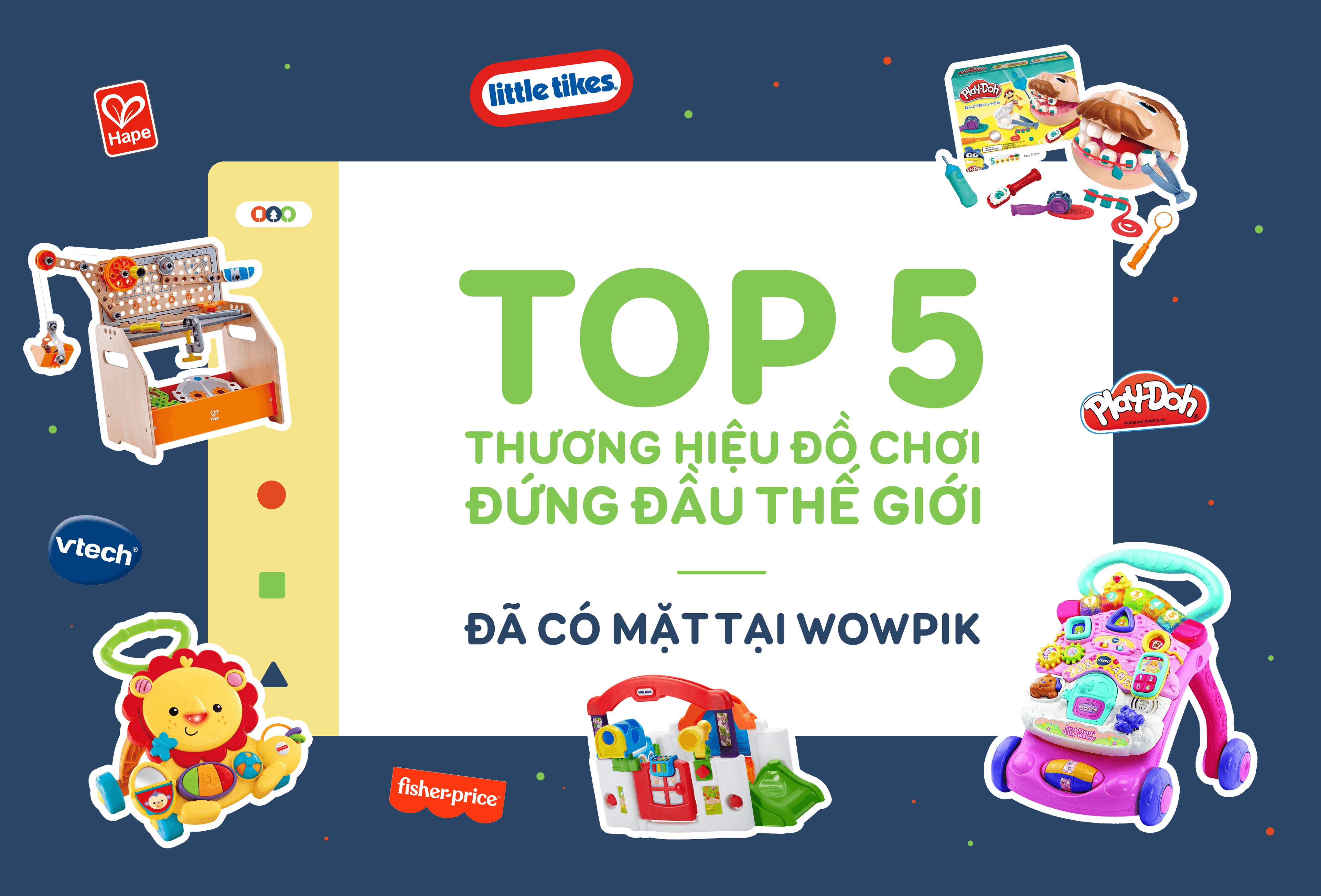 TOP 5 thương hiệu nổi tiếng thế giới có mặt tại Wowpik